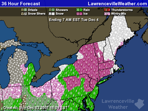 360 hour weather forecast for New England