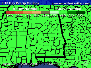 6-10 Day Precipitation Outlook