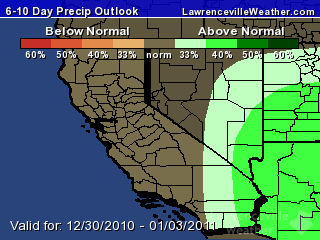 6-10 Day Precipitation Outlook