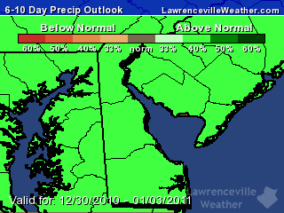 6-10 Day Precipitation Outlook