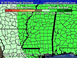 6-10 Day Precipitation Outlook