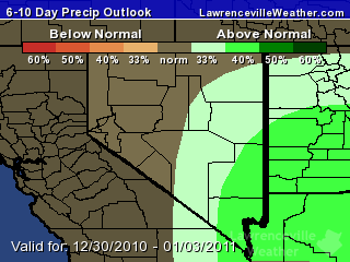 6-10 Day Precipitation Outlook