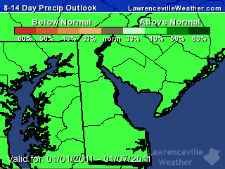 8-14 Day Precipitation Outlook