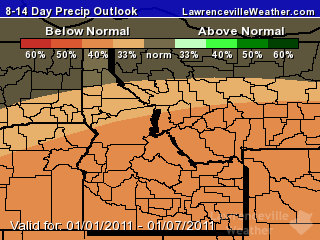 8-14 Day Precipitation Outlook