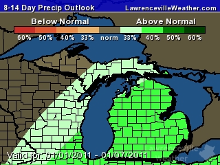 8-14 Day Precipitation Outlook