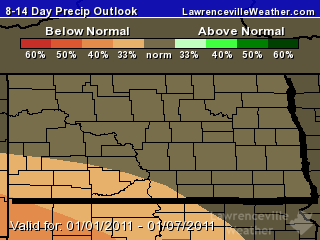 8-14 Day Precipitation Outlook