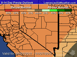 8-14 Day Precipitation Outlook