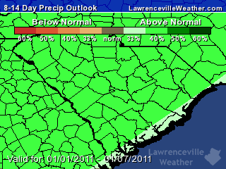 8-14 Day Precipitation Outlook