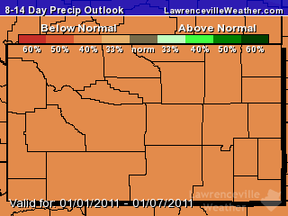 8-14 Day Precipitation Outlook