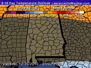 6-10 Day Temperature Outlook