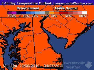 6-10 Day Temperature Outlook