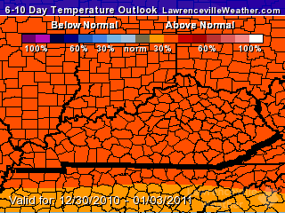 6-10 Day Temperature Outlook