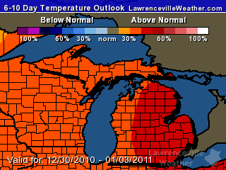 6-10 Day Temperature Outlook