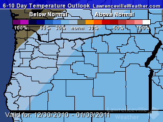 6-10 Day Temperature Outlook