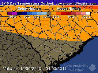 6-10 Day Temperature Outlook
