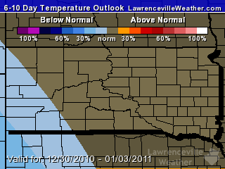 6-10 Day Temperature Outlook